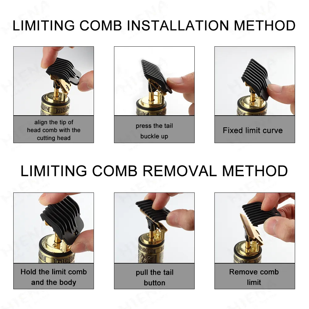 Tondeuse barbe et cheveux DragonCut vintage